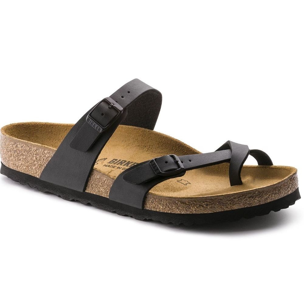 Birkenstock Women’s Birko-Flor Slide Sandal with Toe Loop – Mayari Medium/Narrow