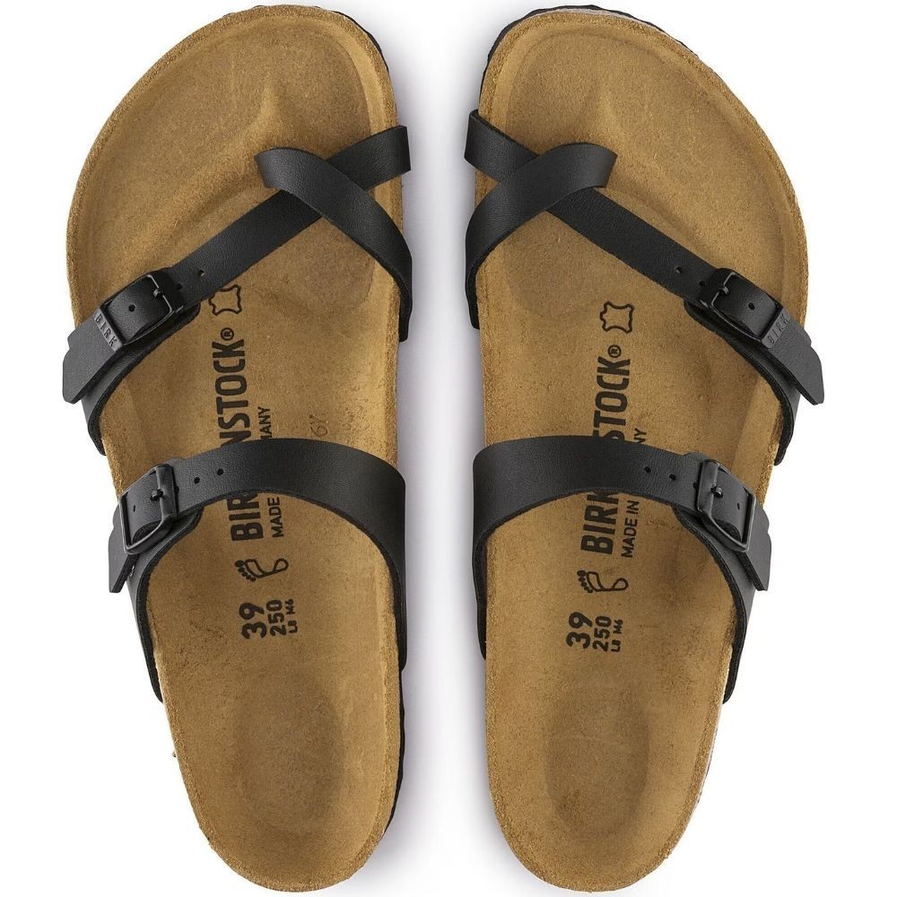Birkenstock Women’s Birko-Flor Slide Sandal with Toe Loop – Mayari Medium/Narrow