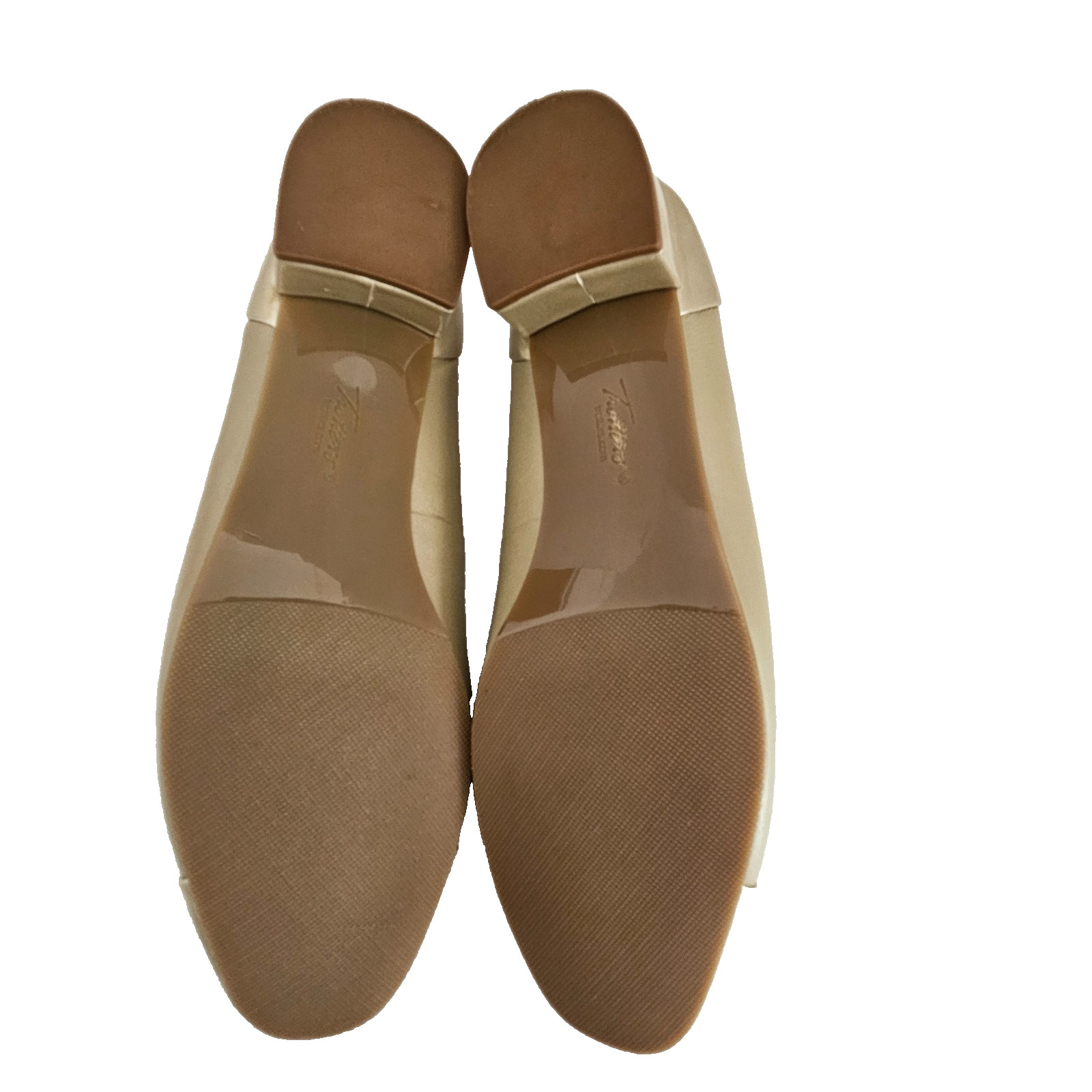 Trotters Daisy Pumps Womens 10M Beige Pale Gold Cap Toe