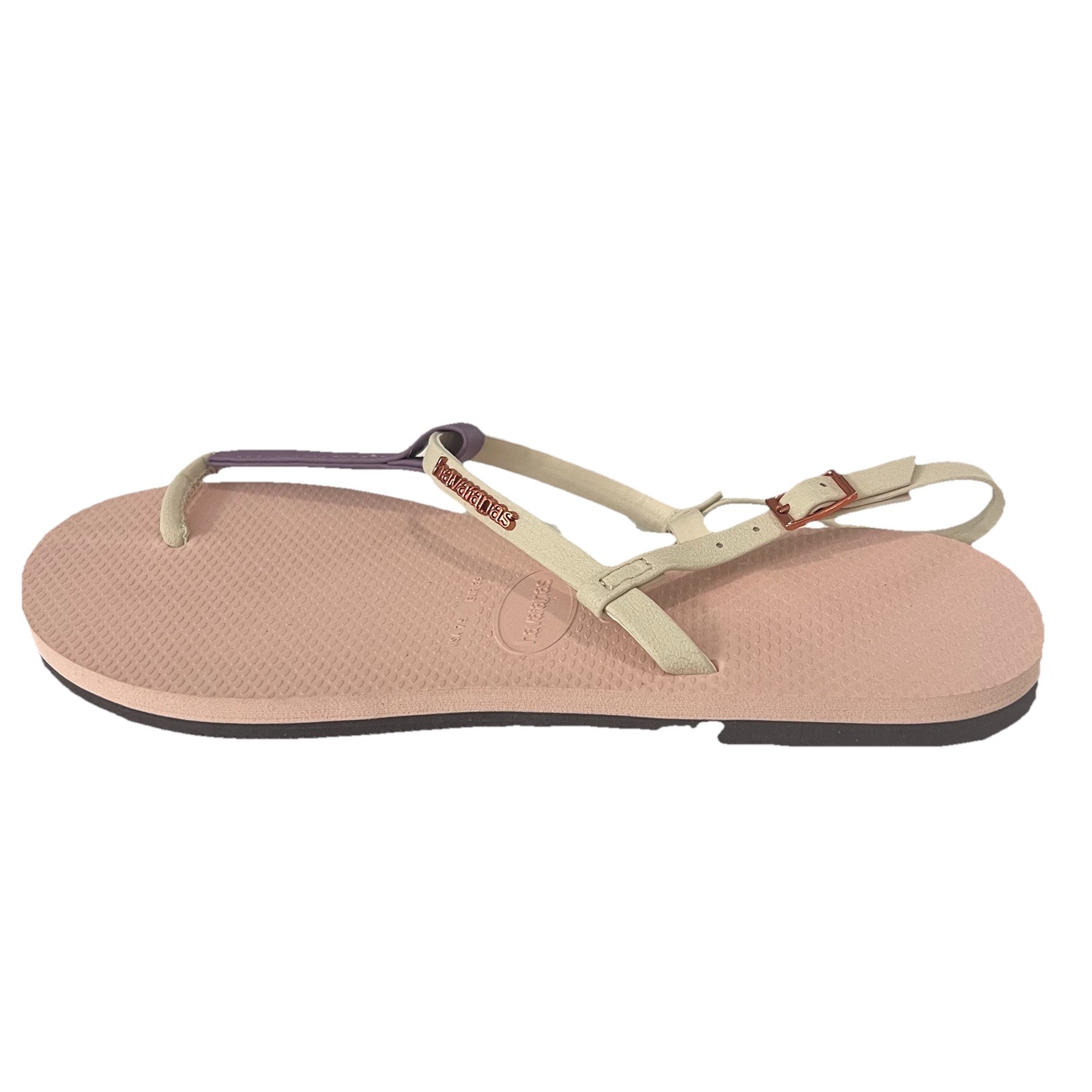 Havaianas Women 7.5 You Rio Sandal Ballet Rose Ankle Strap Outdoor