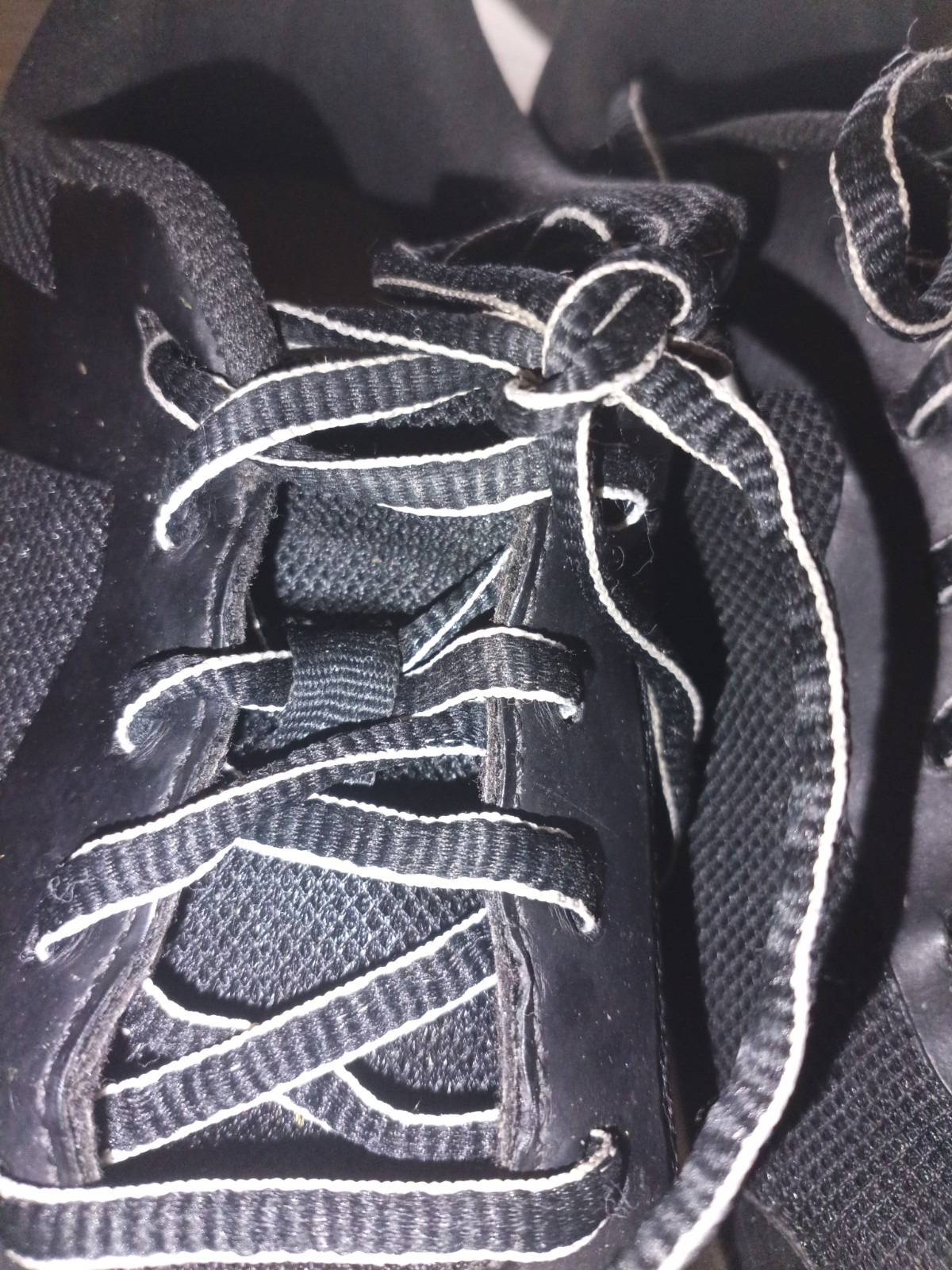 black and white Athletic Works women’s lifestyle joggers Sneaker Shoes Size 8W