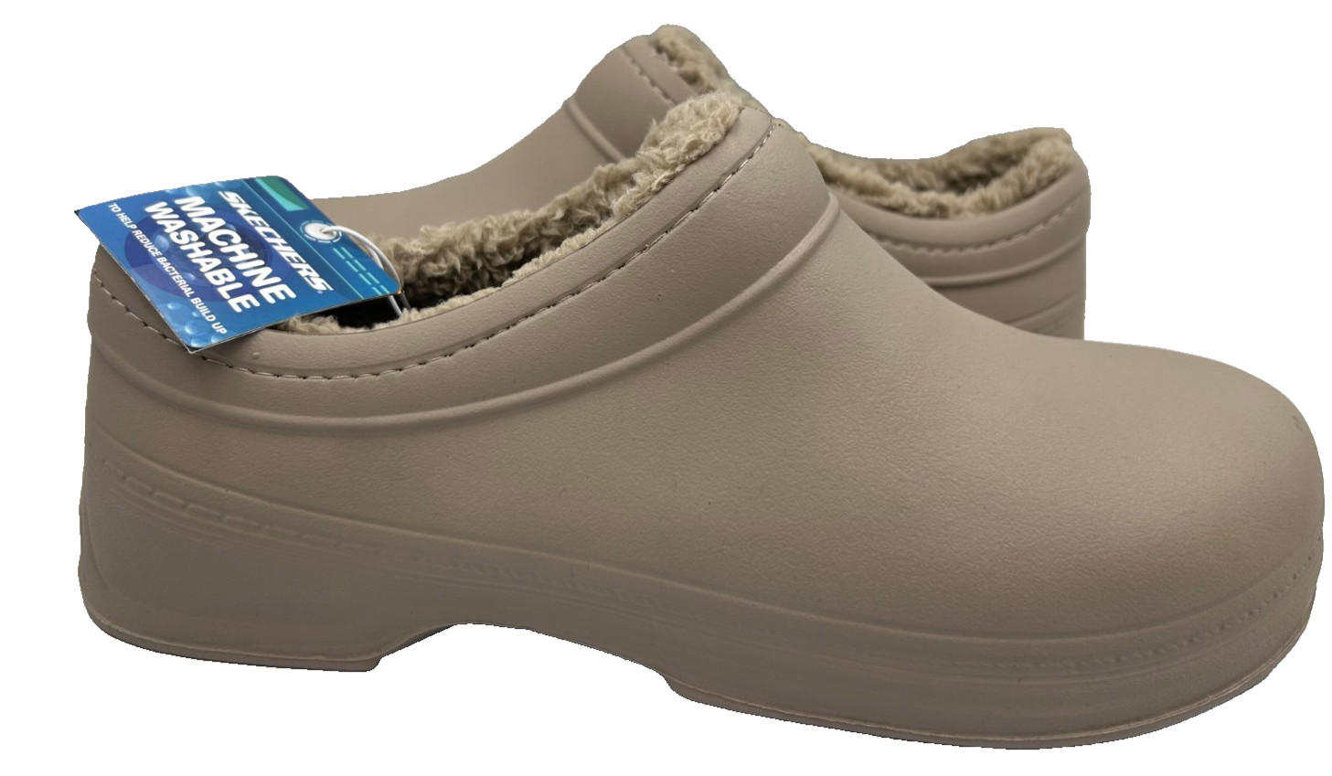 Skechers Women’s Foamies Lite-Hearted Sweet Bug Slip On Clogs Taupe Size:8 111S