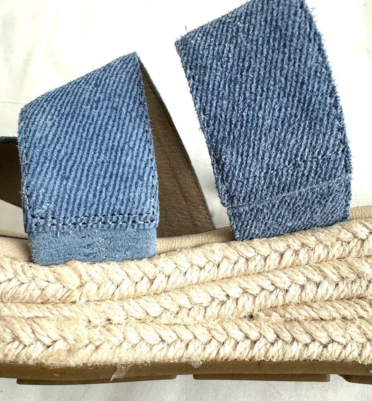 Eileen Fisher Women’s Mayla Blue Platform Sandals 7.5 Medium (B,M) MSRP $185