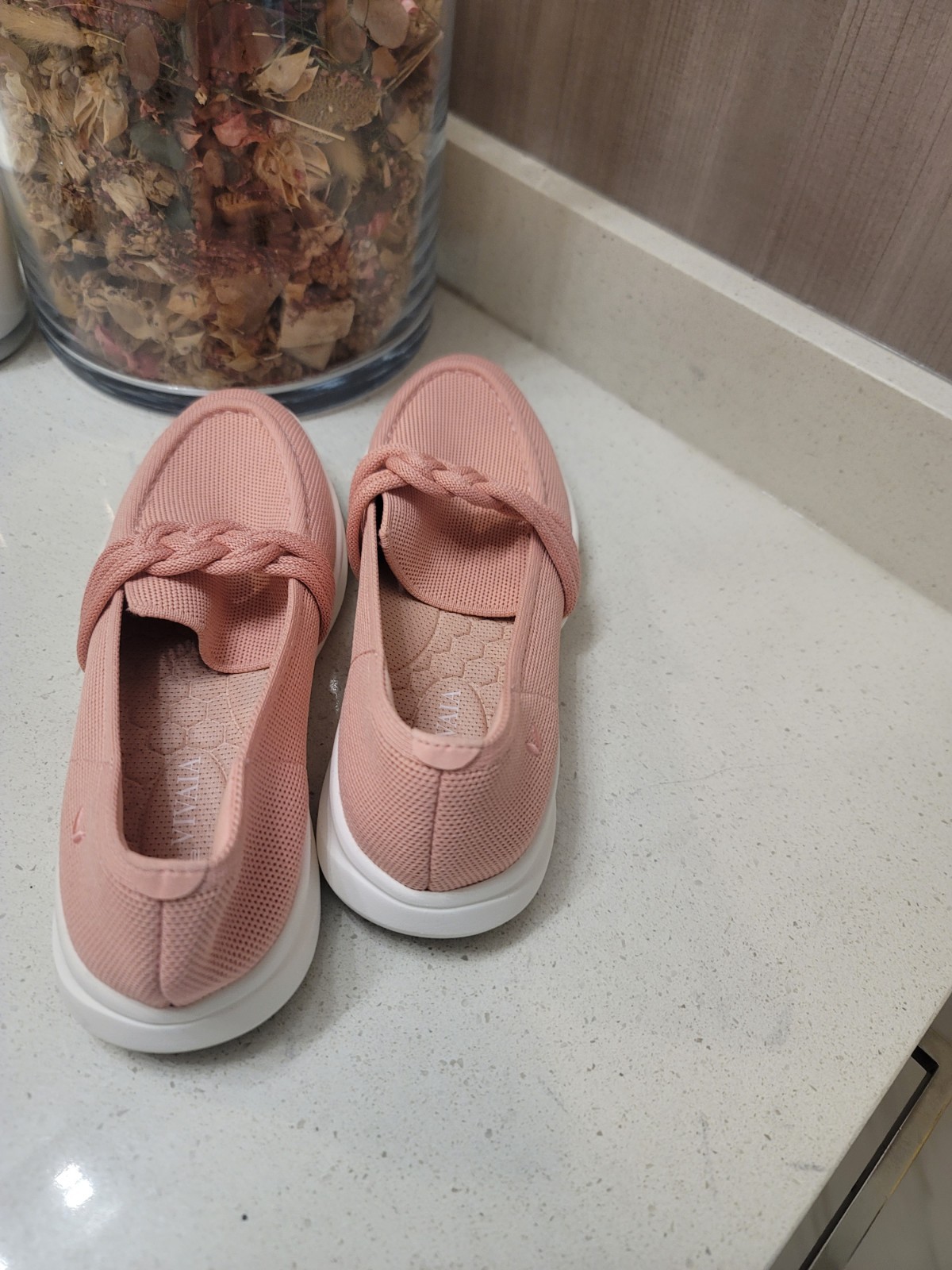 Vivaia Iasmin Walker Pro Hybrid Comfort Penny Loafers Water RPT Flats Pink 37