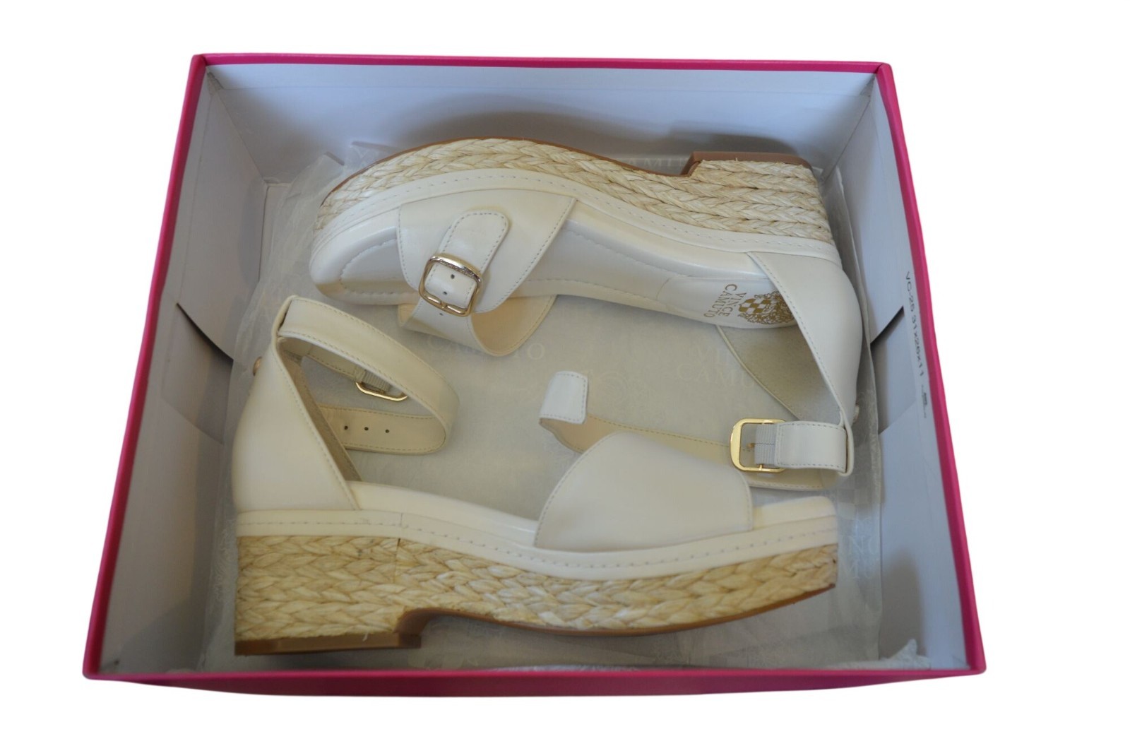 New Vince Camuto Meterry Espadrille Wedge Sandals Women’s Size 8 Bohemian Summer