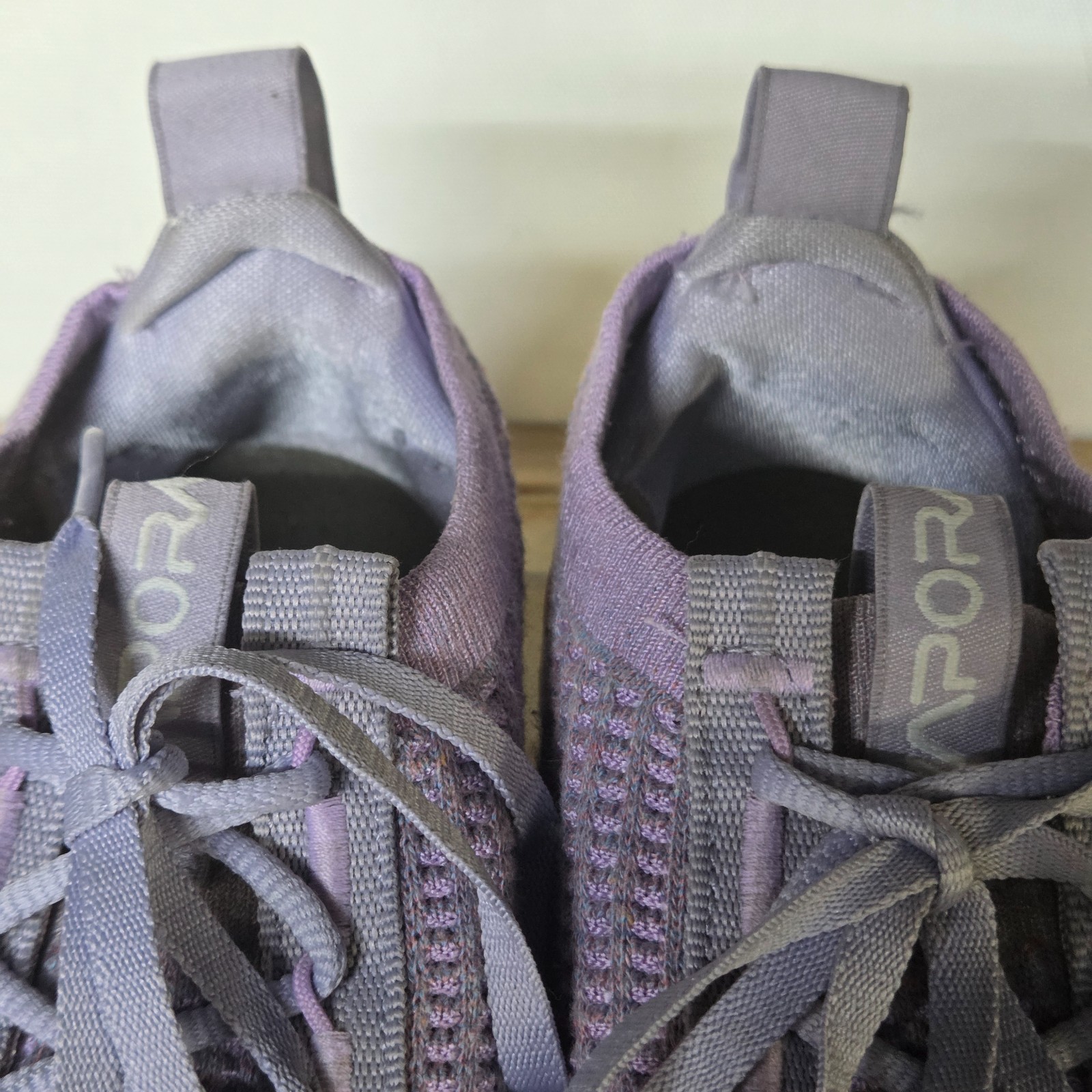 Size 7 – Nike Air VaporMax Flyknit Women’s Shoes Day to Night – Amethyst Ash