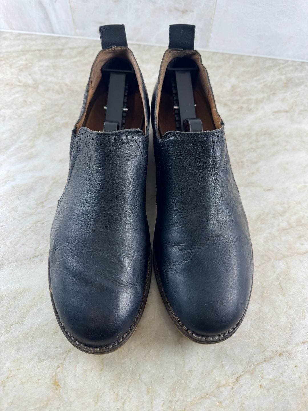 Josef Seibel Sienna Black Leather Chelsea Ankle Booties Women’s EU 40 US 9