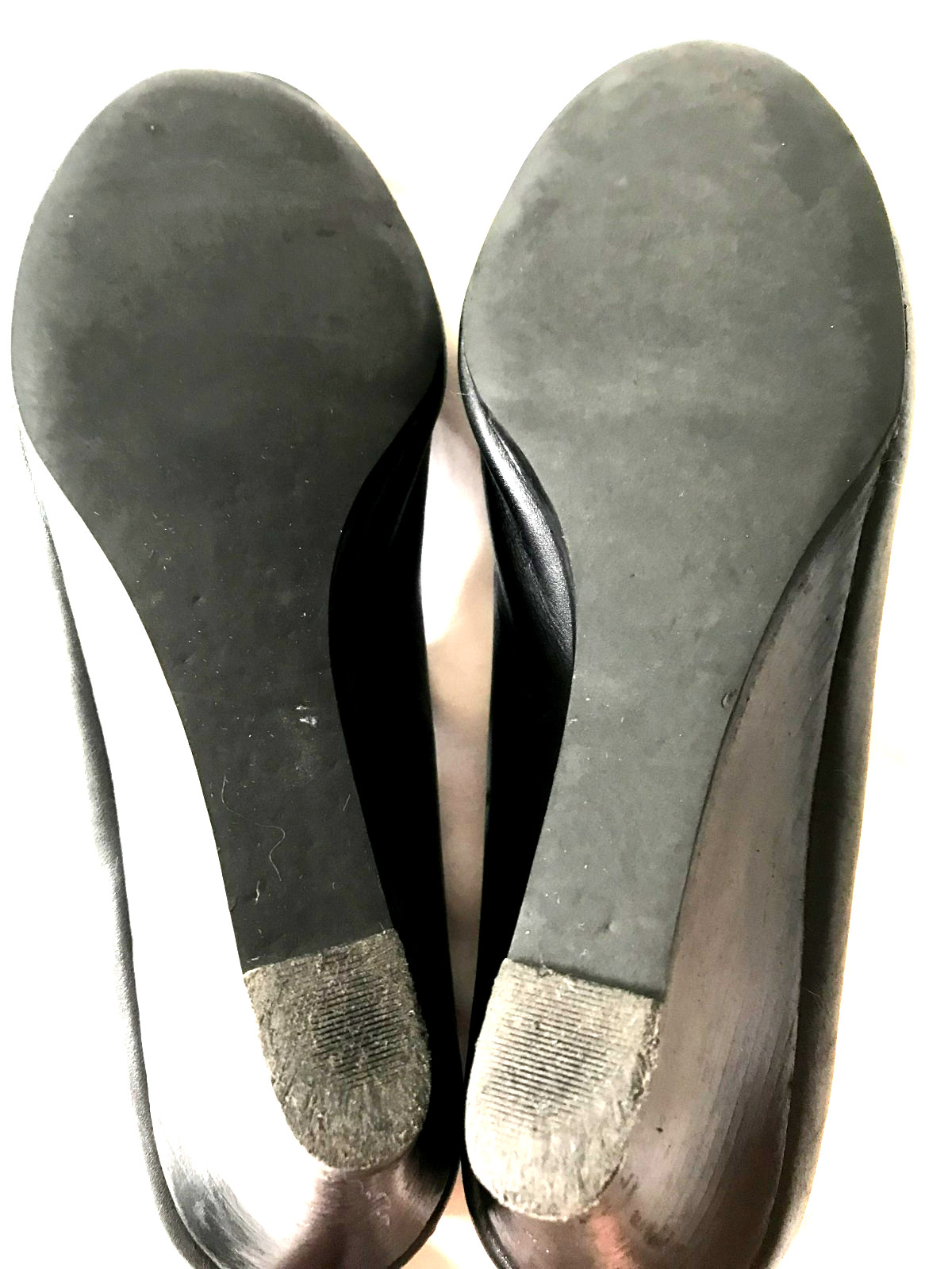 Tory Burch Womens Leather Wedge Dressy Casual Party Cocktail Gold Accent Logo