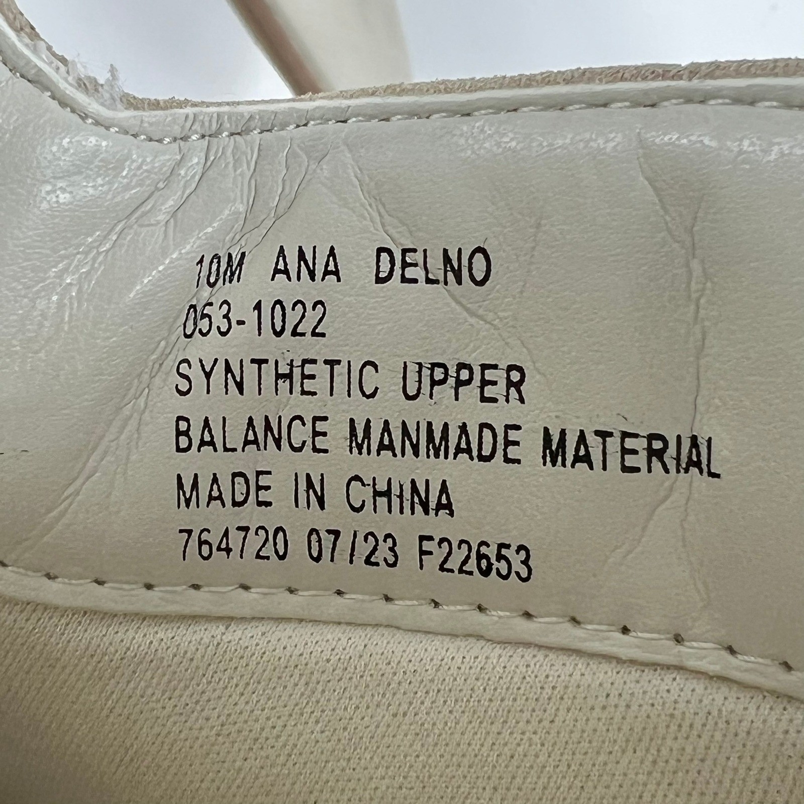 a.n.a Delno Western Ankle Boots Pointed Toe Block Heel Cream Beige Womens 10M