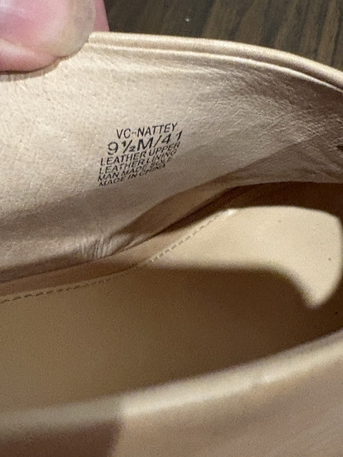 Vince Camuto Women’s Stilettos Size 9.5 M/ 41 VC-Nattey Leather Shoes