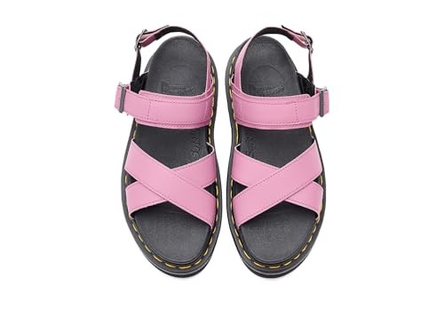 LA004 DR. MARTENS WOMENS VOSS II SANDAL DUSTY ROSE ATHENA SIZE 9