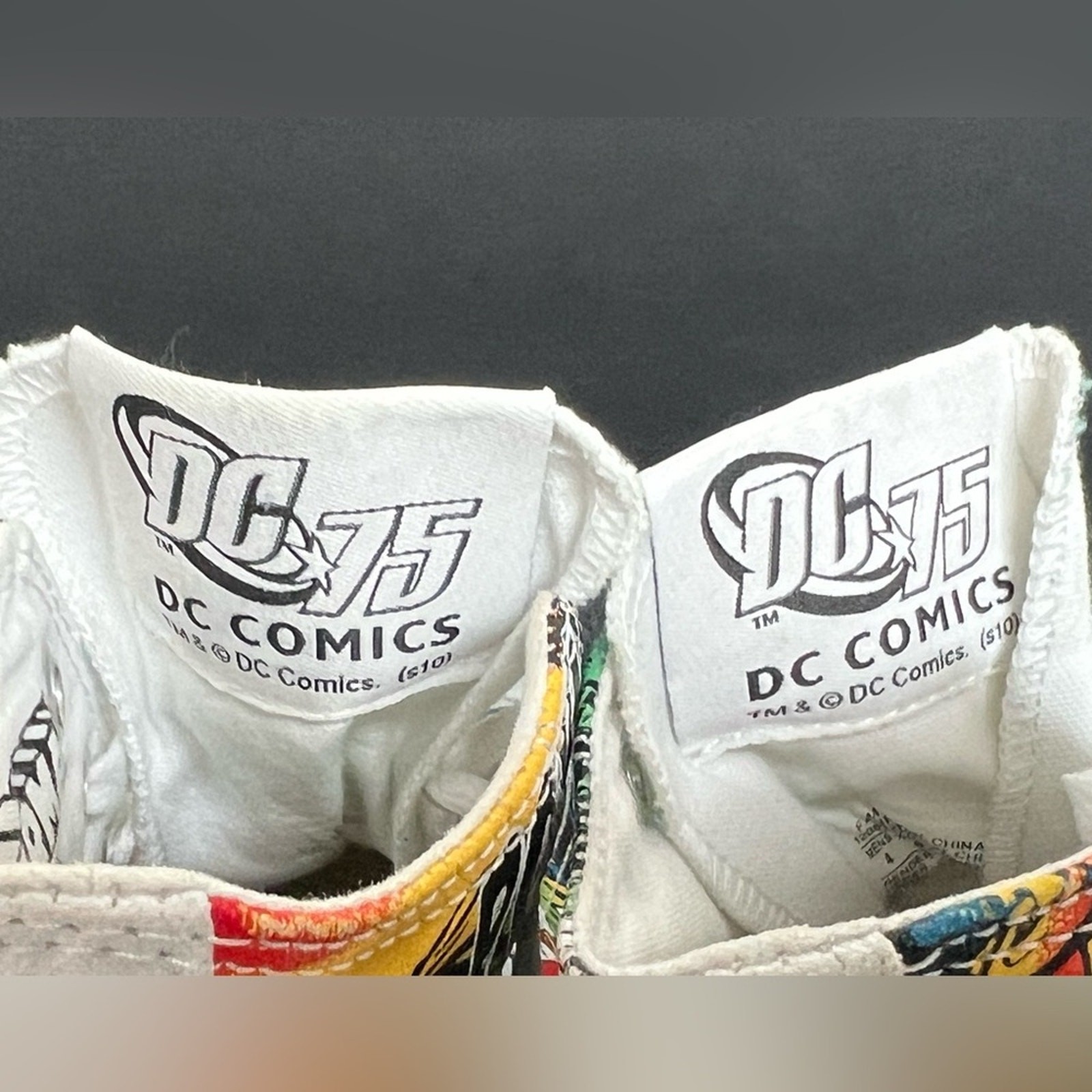 Converse All Star Hi DC Comics Superman Shoes Mens 4 Womens 6 Colorful Graphic