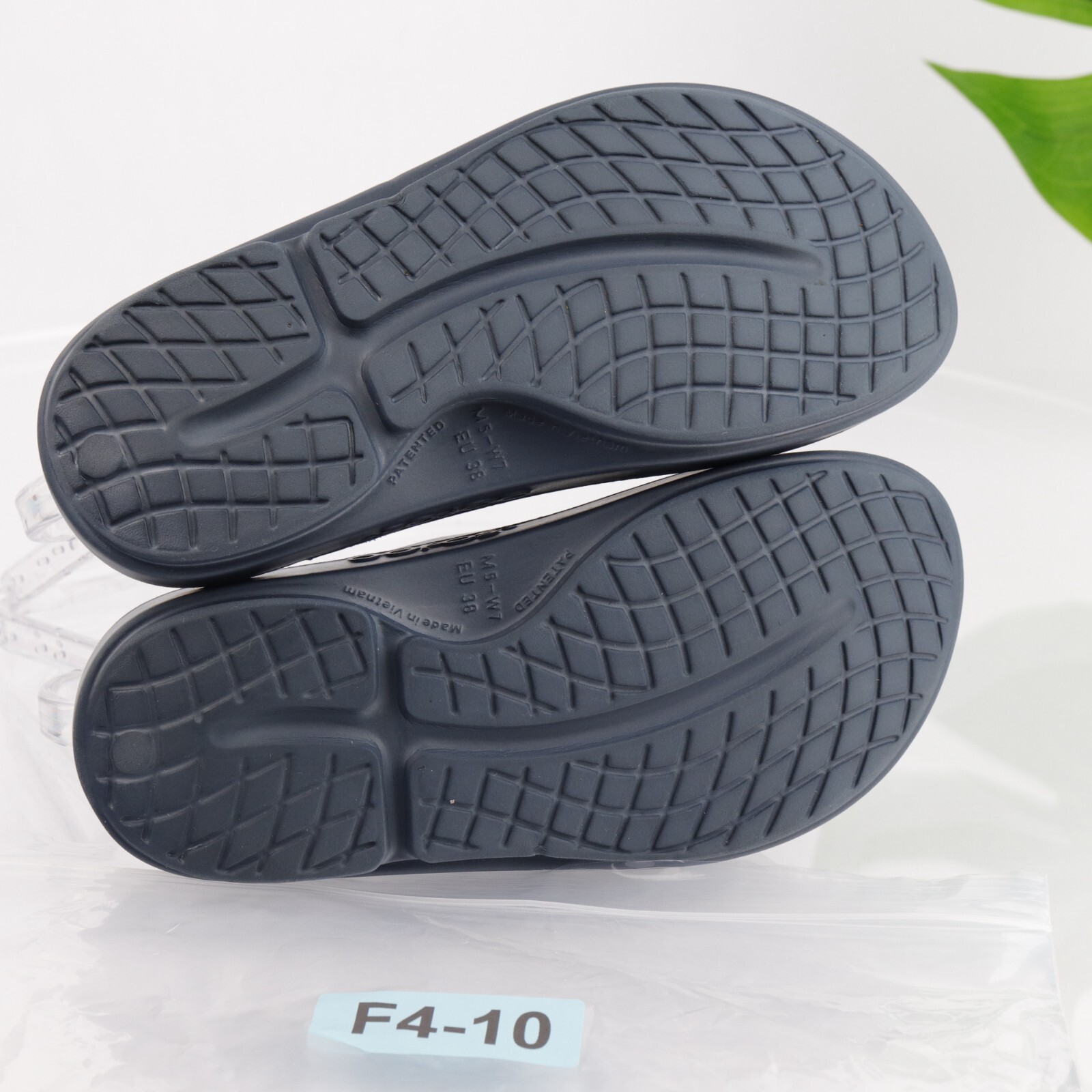 Oofos Ooahh Recovery Sandal Women’s Size 7 Slide Maroccan Blue PF Comfy Shoe