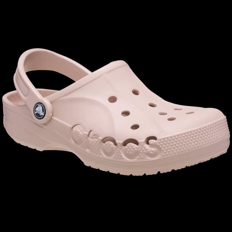 Crocs Baya Light Pink Slip On Slide Clogs Shoes Size US Men’s 9 Women’s 11 NEW