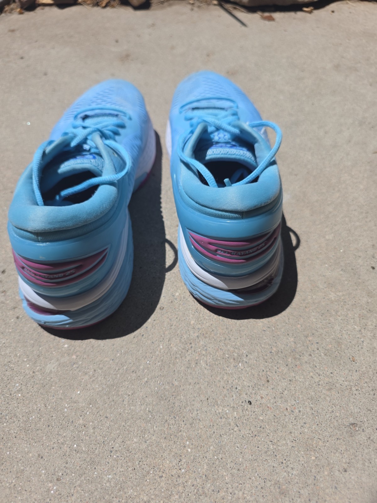 Asics Gel Kayano 25 Light Blue and Pnk