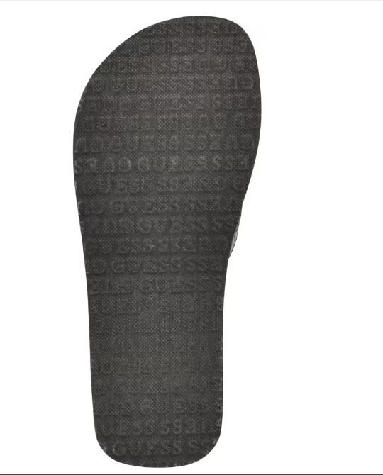 NEW WOMEN’S GUESS BLACK TYLERS FOAM PLATFORM FLIP FLOPS WEDGE 5,6,7,8,9,10