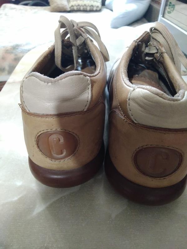 women camper heels white leather 37.5