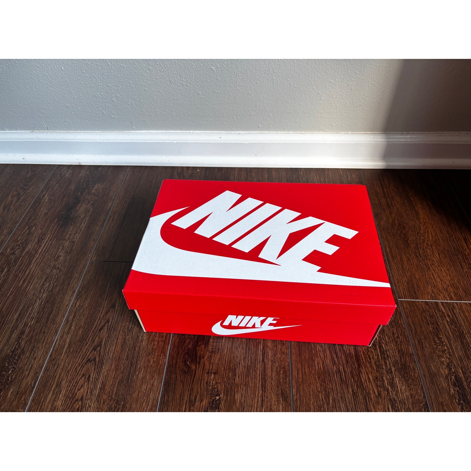 Nike Empty Shoe Box Red White Replacement Box Only Sneaker Storage Display Sz7