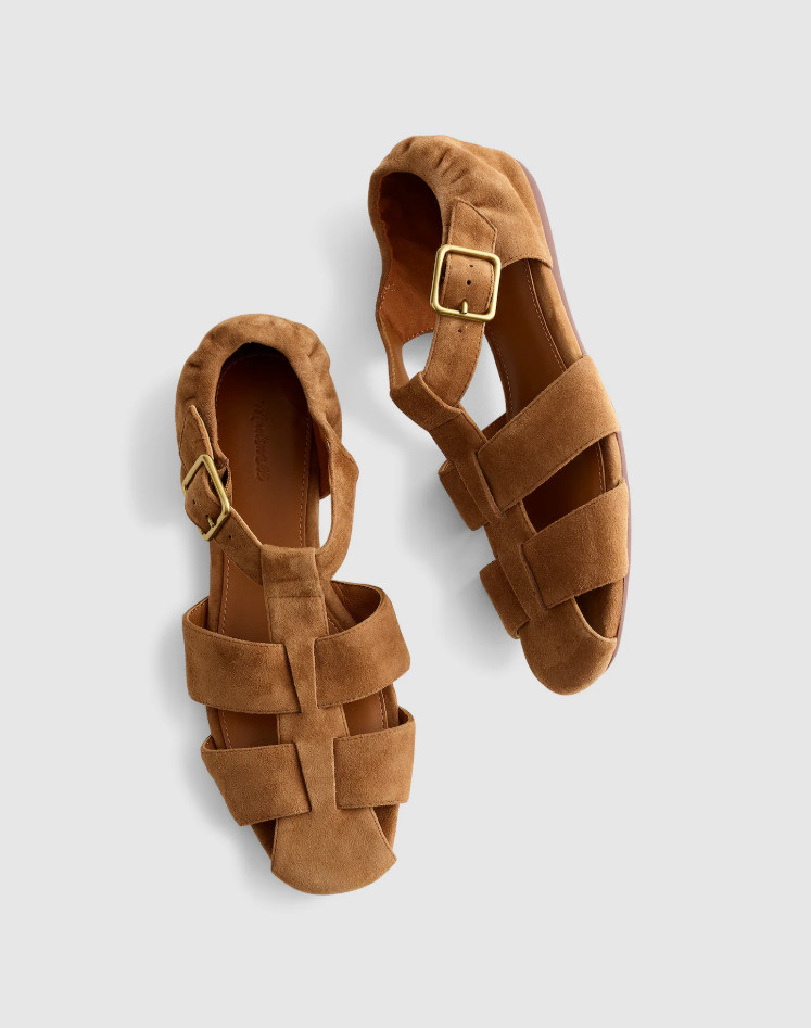 Madewell The Greta Fisherman Sandal Women’s Leather Sandals
