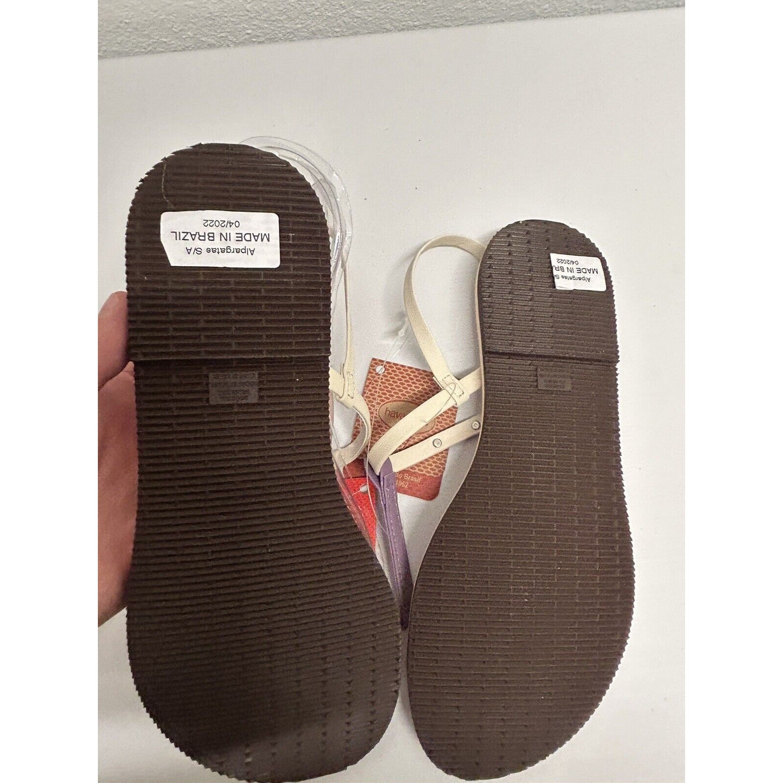 Havaianas Women’s Size 10.5 You Rio Sandal Ballet Rose Ankle Strap New with Tags