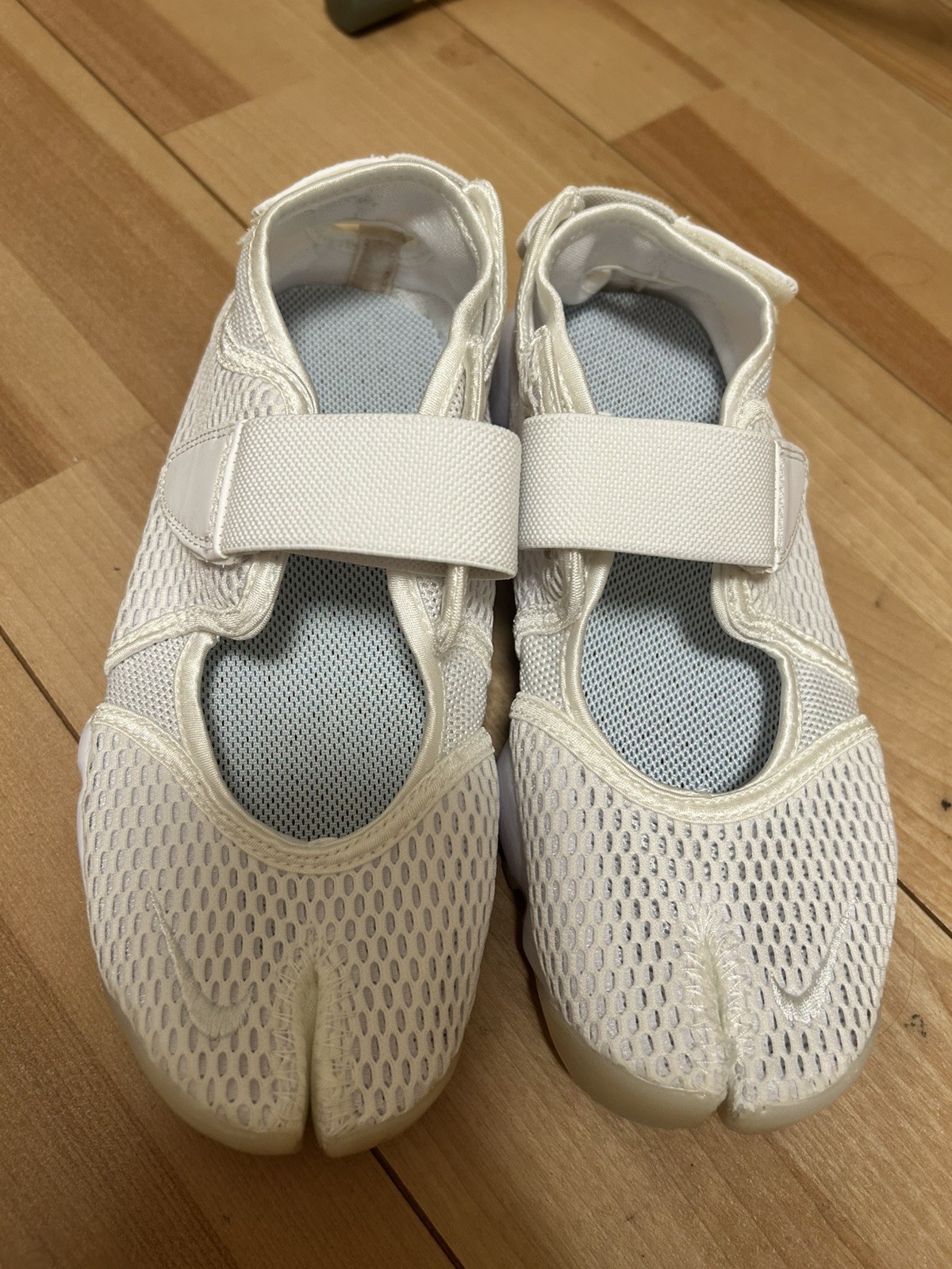 Nike Air Rift BR White Platinum Mesh Shoes Women’s US7 24cm 848386-100 NWT