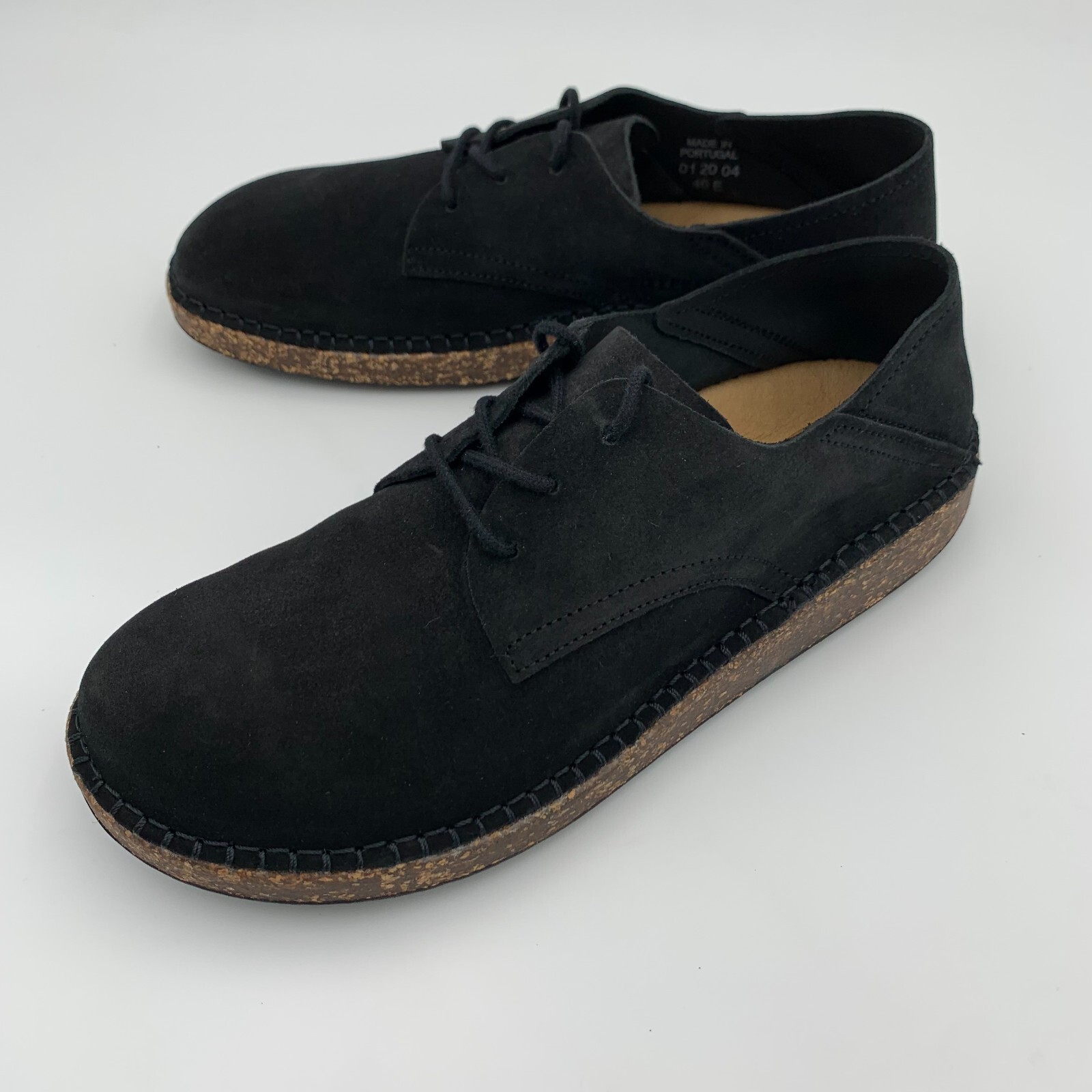 Birkenstock New w/ Box Gary Black Suede Leather Regular Width – Select Size