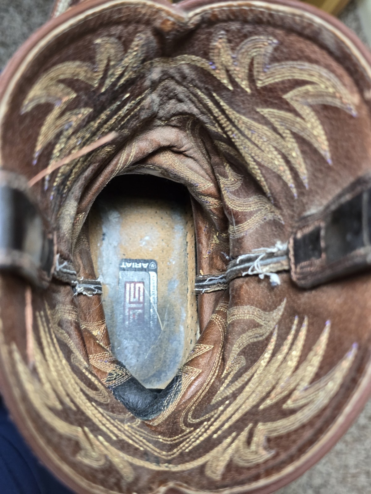 ARIAT 7B Rodeo Heritage Women’s Western Boots Brown 29908 Cowgirl fair