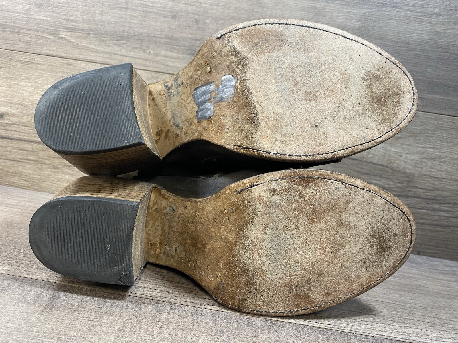 Freebird Steven Quail Gladiator Brown Gray Leather Boot Sandals Womens Size 9