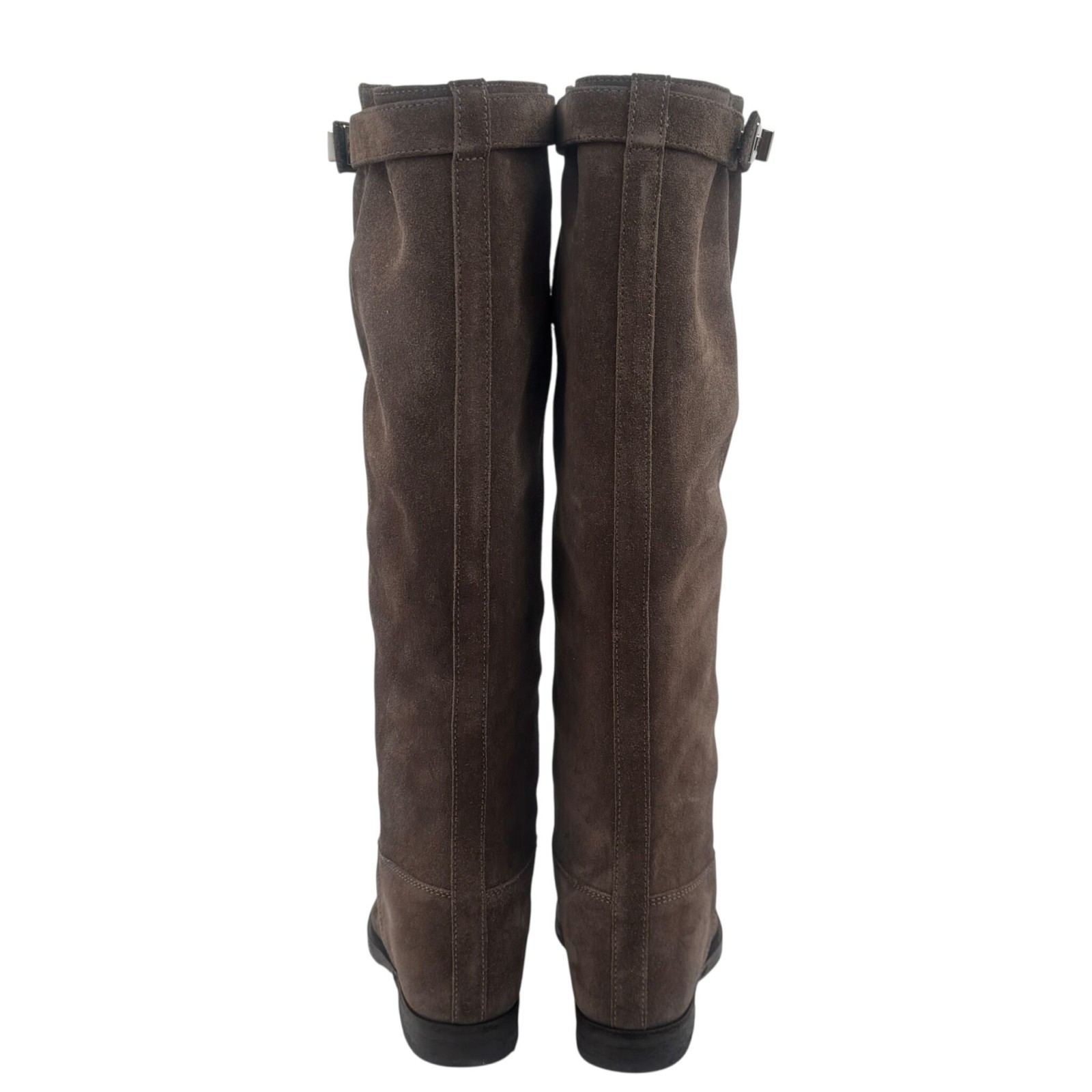 Via Roma 15 Velour Cuba Boots with Removable Strap art. 3807