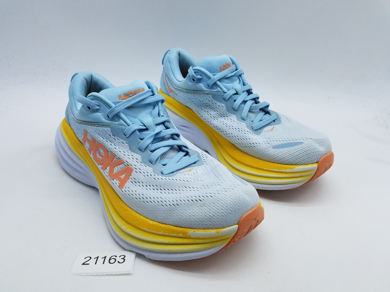 Hoka One One Bondi 8 Women’s Size 9.5 B (Medium) Running Shoes Multicolor