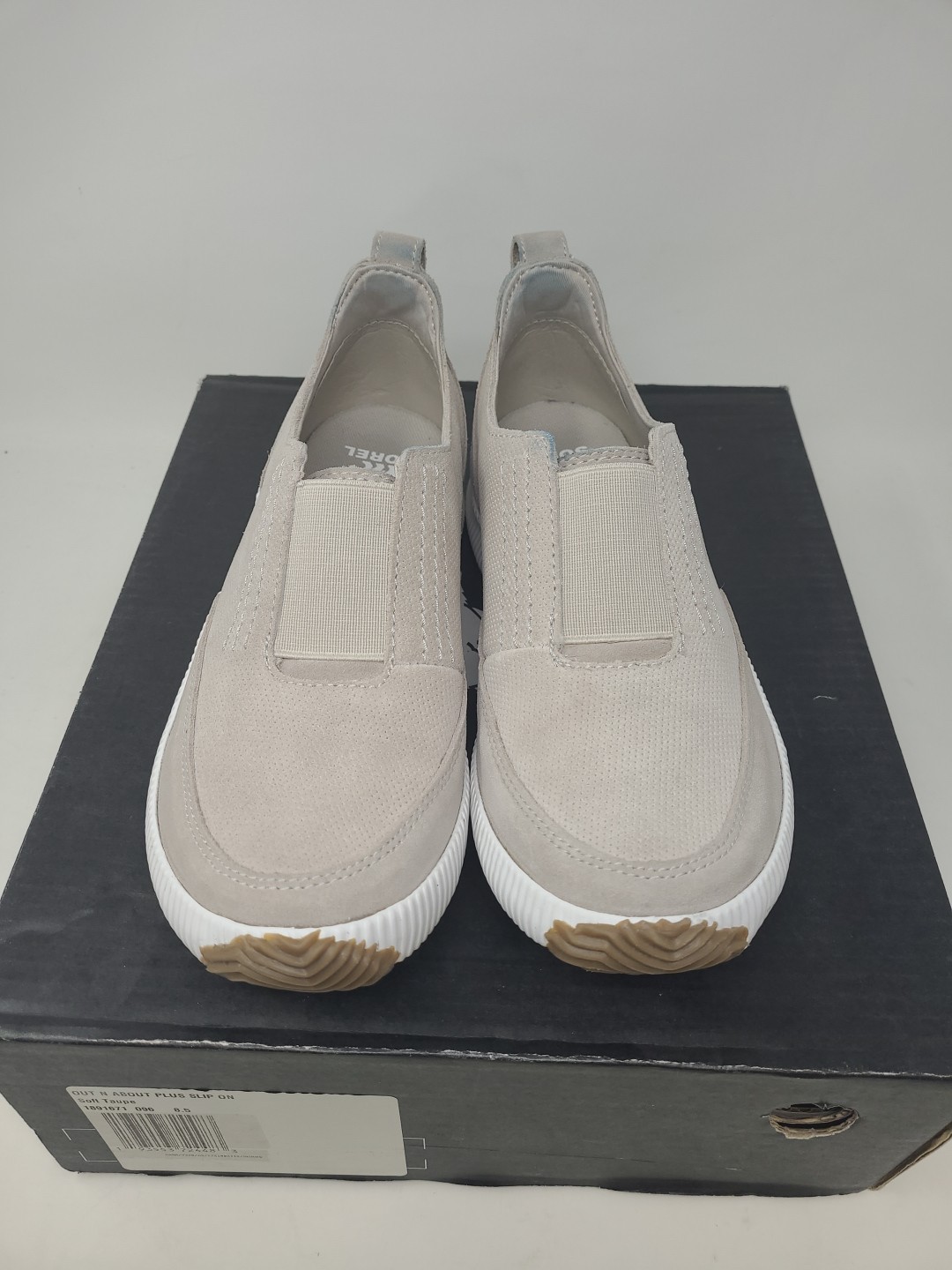 Women’s SOREL Out N About Plus Slip-On Sage Shoes Casual Travel Comfort Size 8.5
