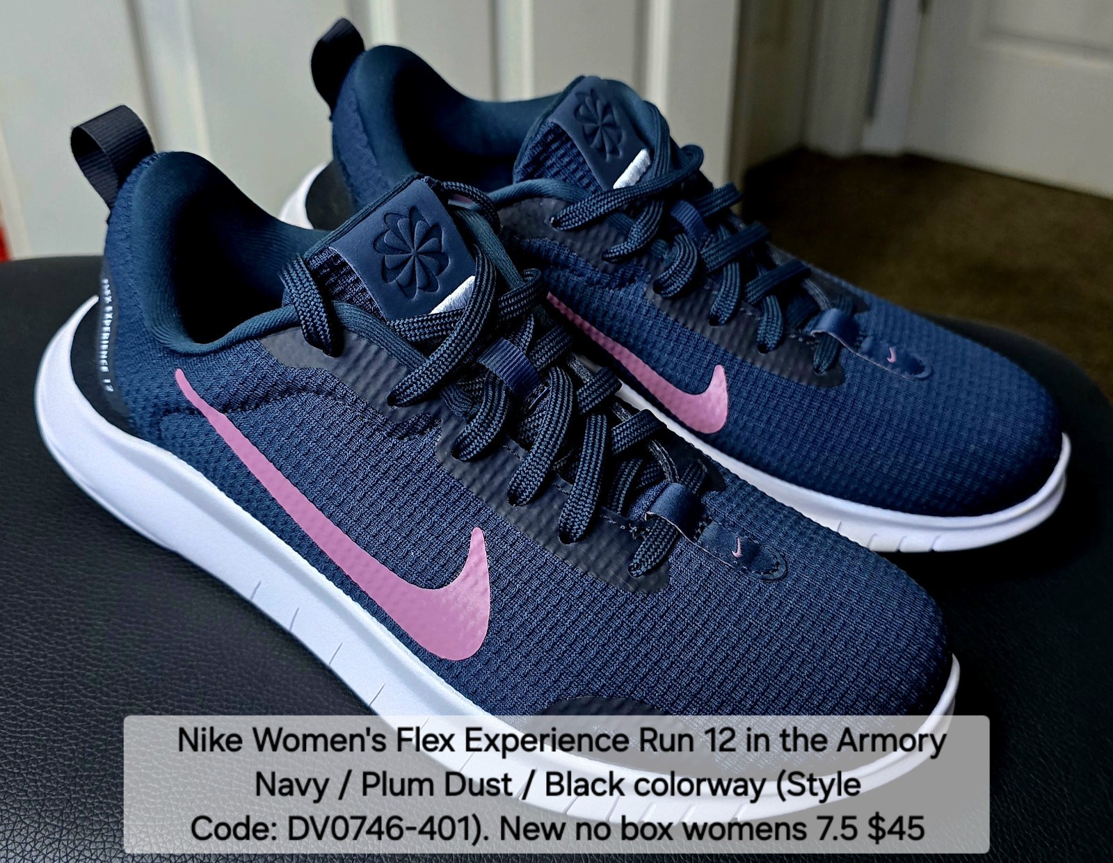 Nike Flex Experience RN 8 In The Armory Navy/Plum New No Box Women’s 7.5