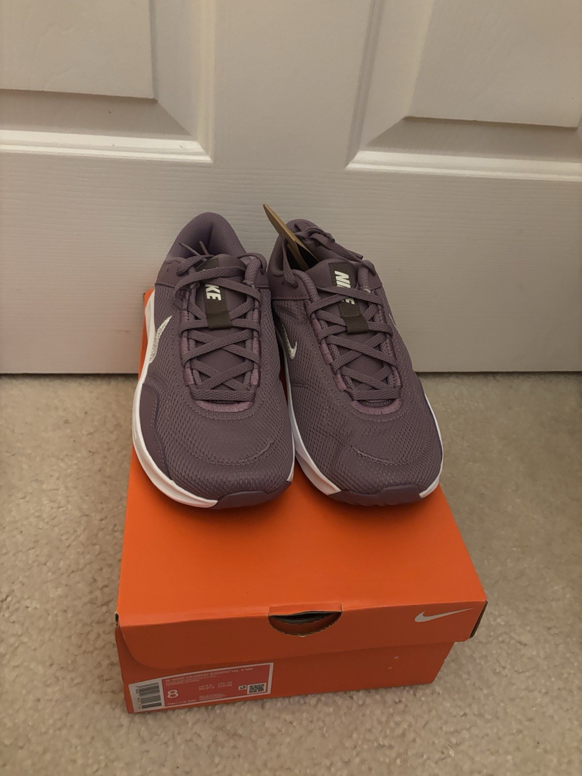Nike Legend Essential 3 NN Violet Plum Purple Sneakers DM1119-500 Womens Size 9