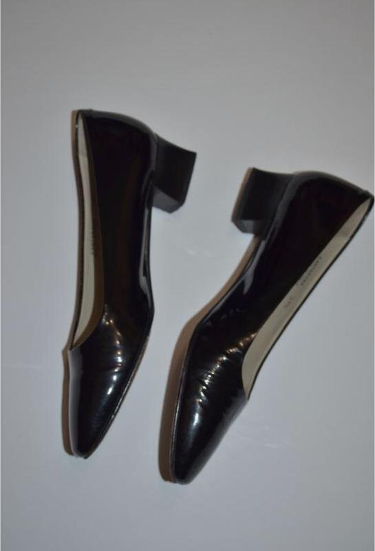Women Bally heels black leather 37.5 #5KXU