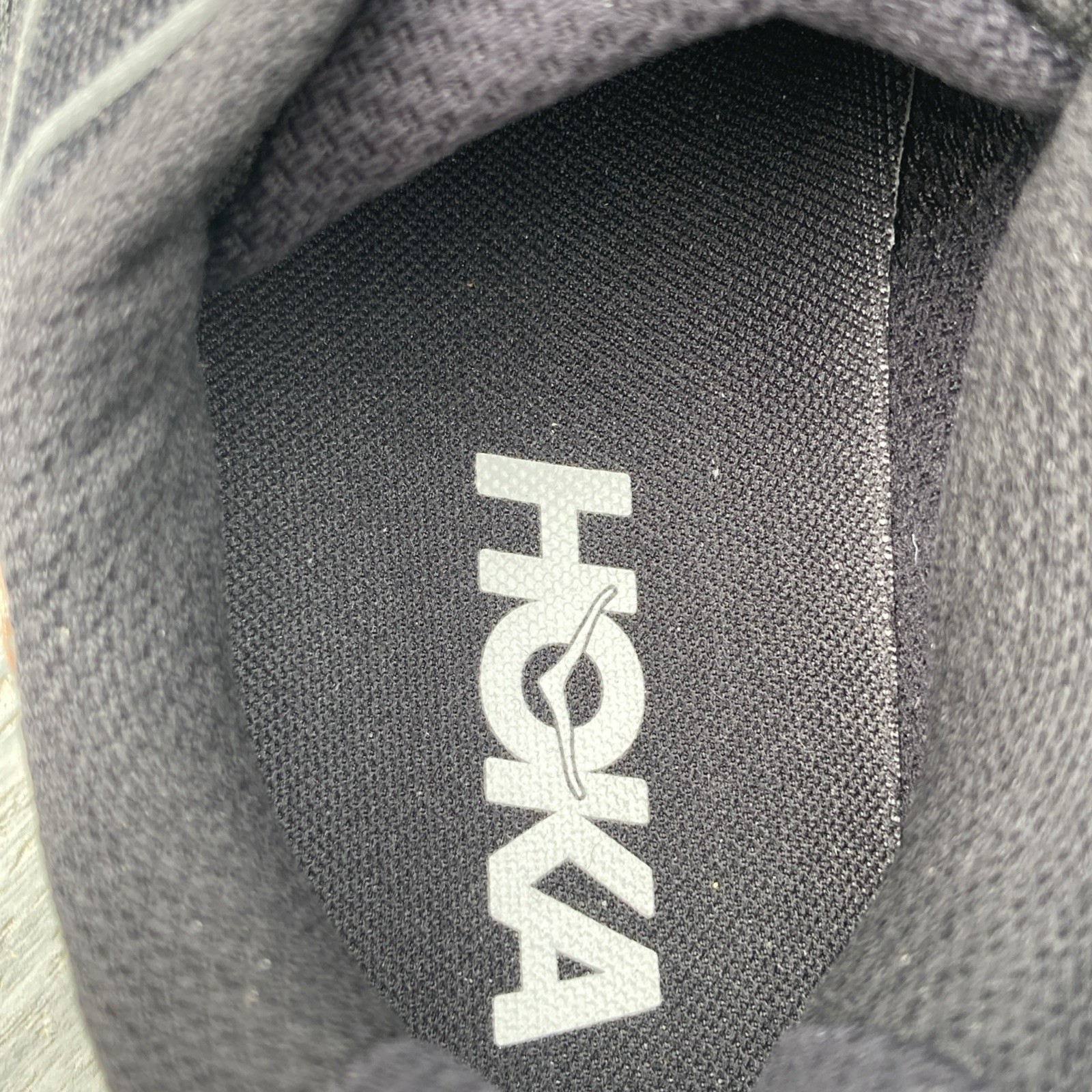 Hoka Clifton 10 Shoes Women 9.5 Black/ Rose Gold Athletic Running Sneaker
