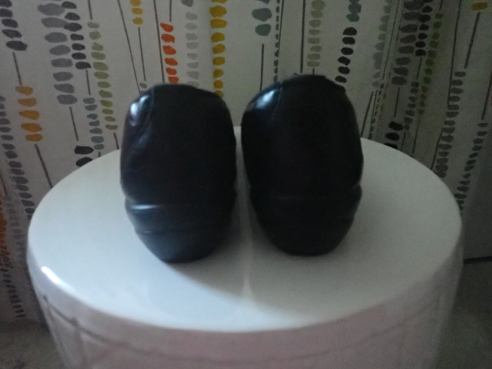 Romika Cassie 21 Black Leather Wedge Slip-Ons Women’s EU Size 37/US 6-6.5 New