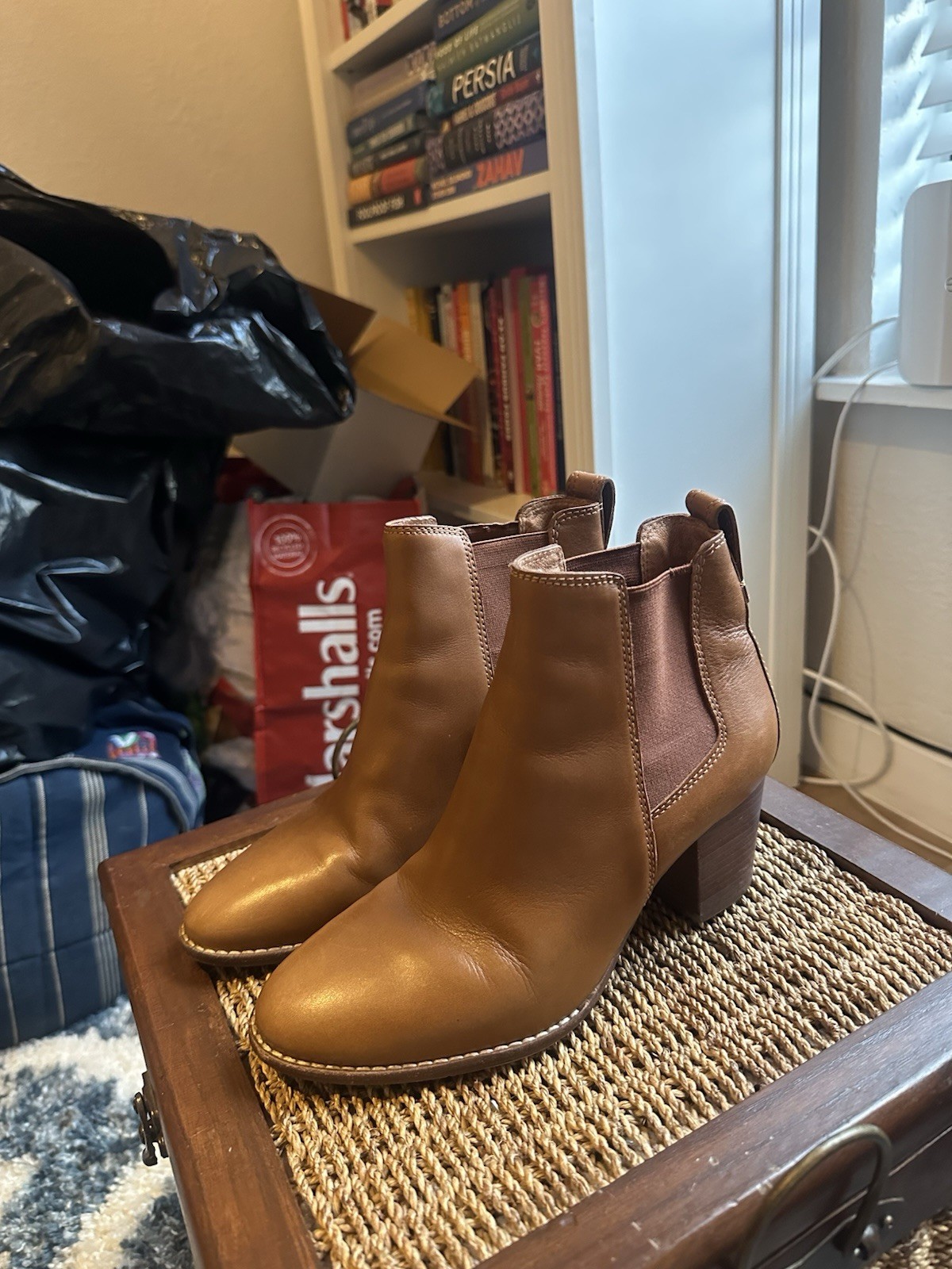 Madewell Regan Boot in brown leather