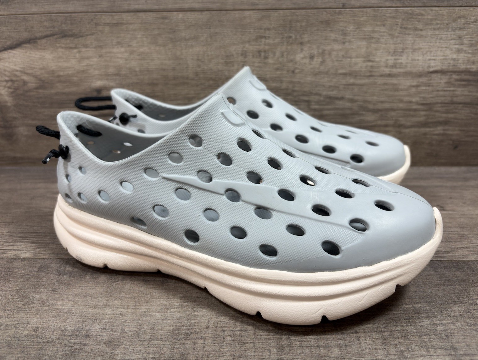 Kane Revive Active Recovery Shoes Spring Slip On Comfort Stone Wht Womens Size 6