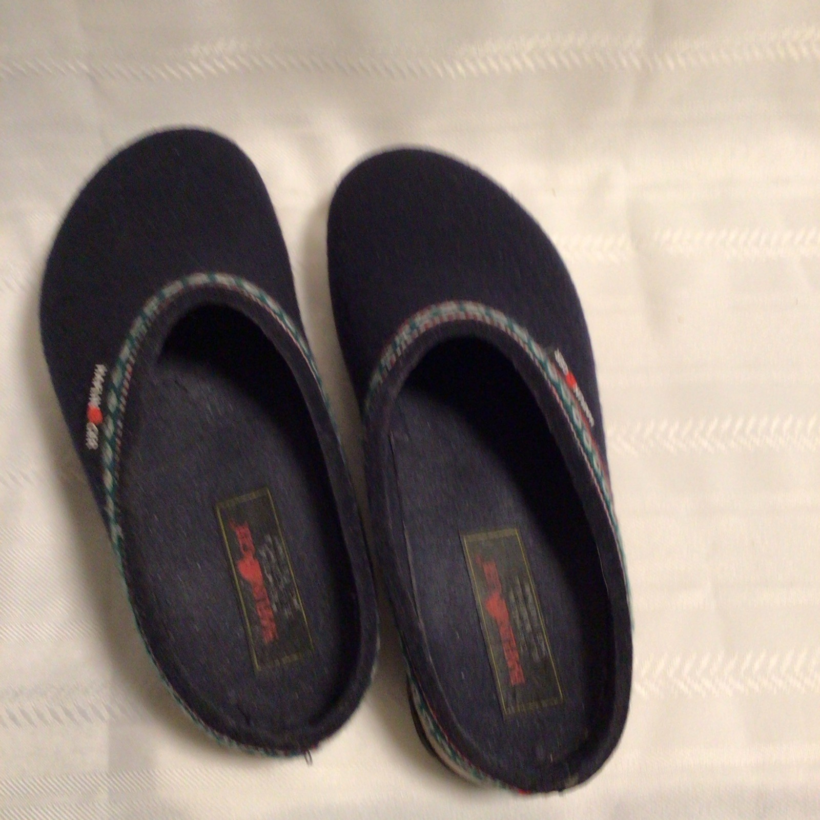 haflinger clogs Navy Blue 40