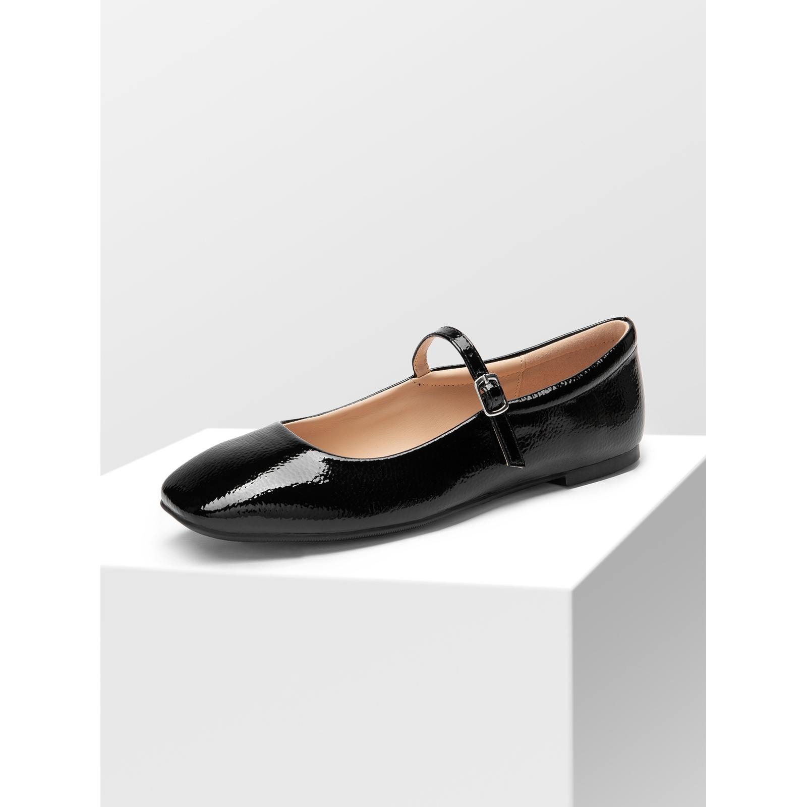 Dream Pairs Women Ballerina Flats Square Toe Flat Shoes Mary Jane Shoes