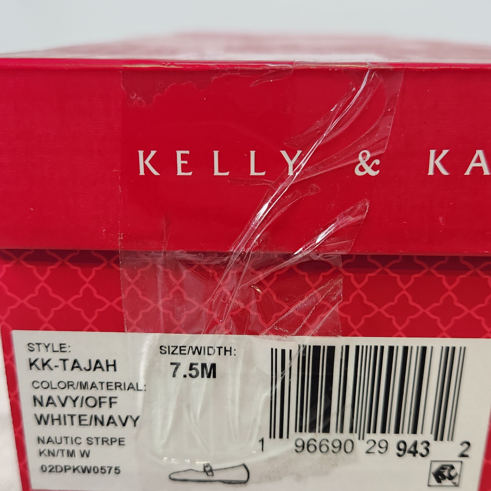 7.5 WOM – Kelly & Katie Tajah – Navy / Off White Stripe Knit