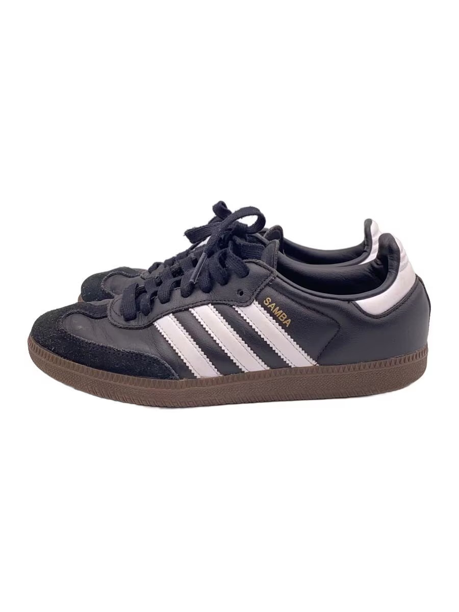 Adidas Low Cut Sneakers 23.5Cm Blk B75807 Gwb31