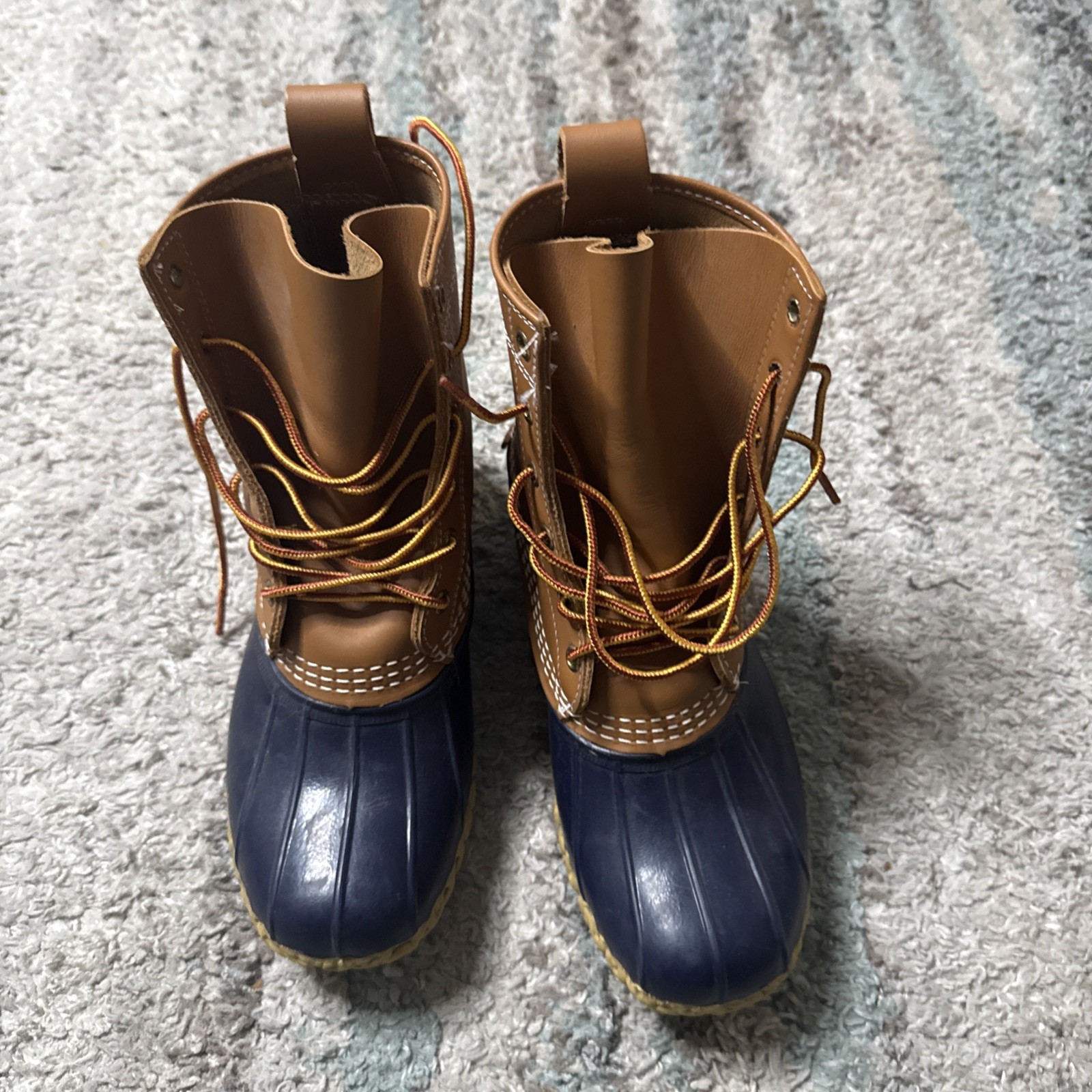 L.L.Bean Women’s Classic Tan Brown Bean Boots – Size 7M – EUC – #212880