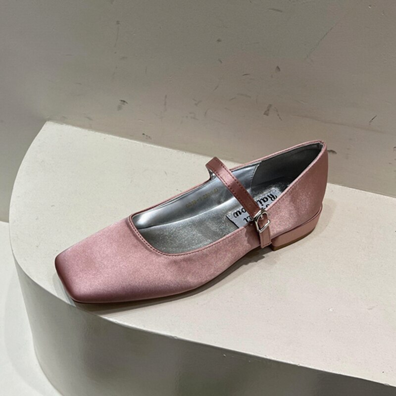 Women Flat Shoes Round Toe Shallow Soft Ballerina Shoes Casual Ballet Loafers