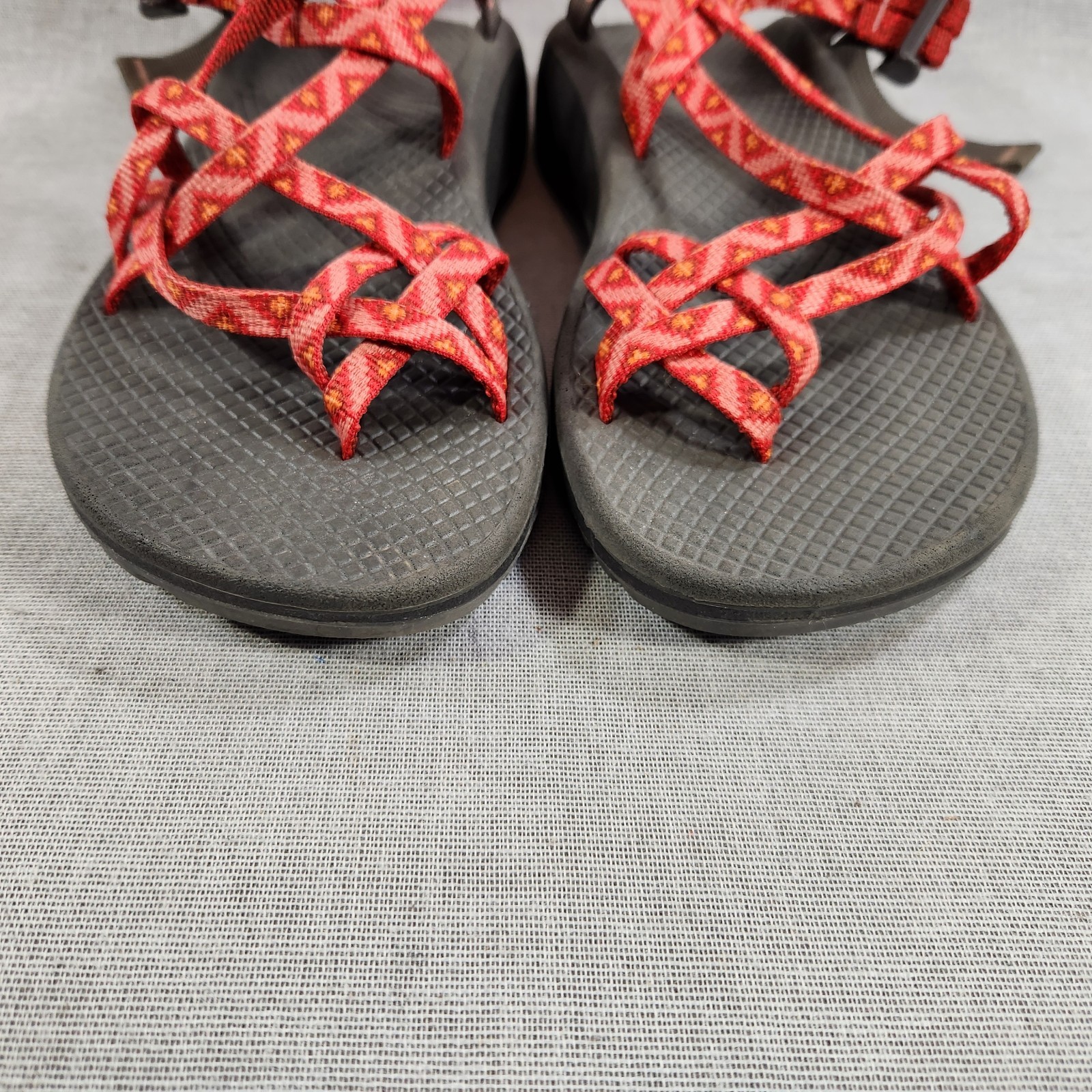 Chaco ZCloud X2 Botanic Spicy Orange Womens Size 8 Sandals Shoes Strappy