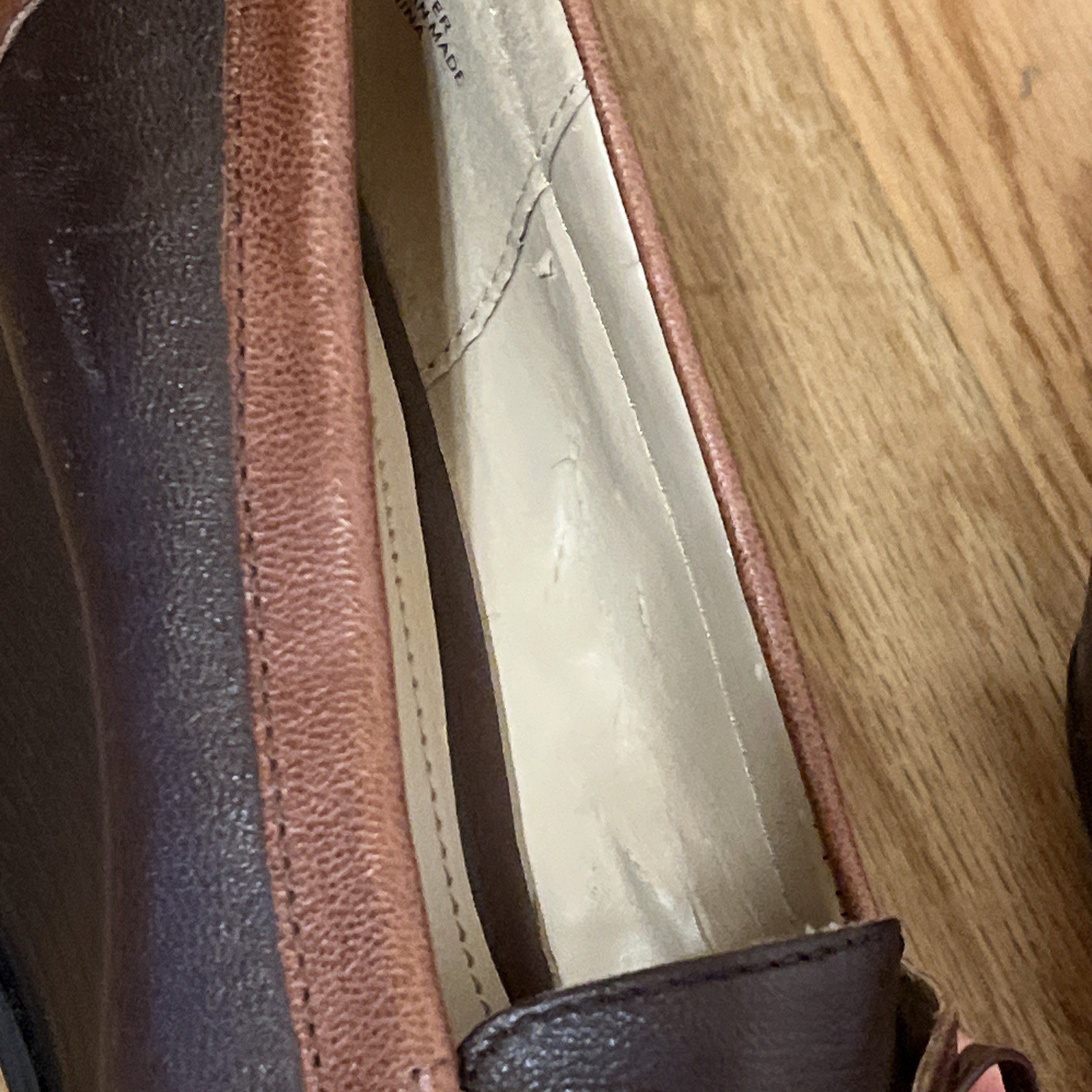 Liz & Co woman’s wedge shoe 8 Vintage Librarian Classic Preppy
