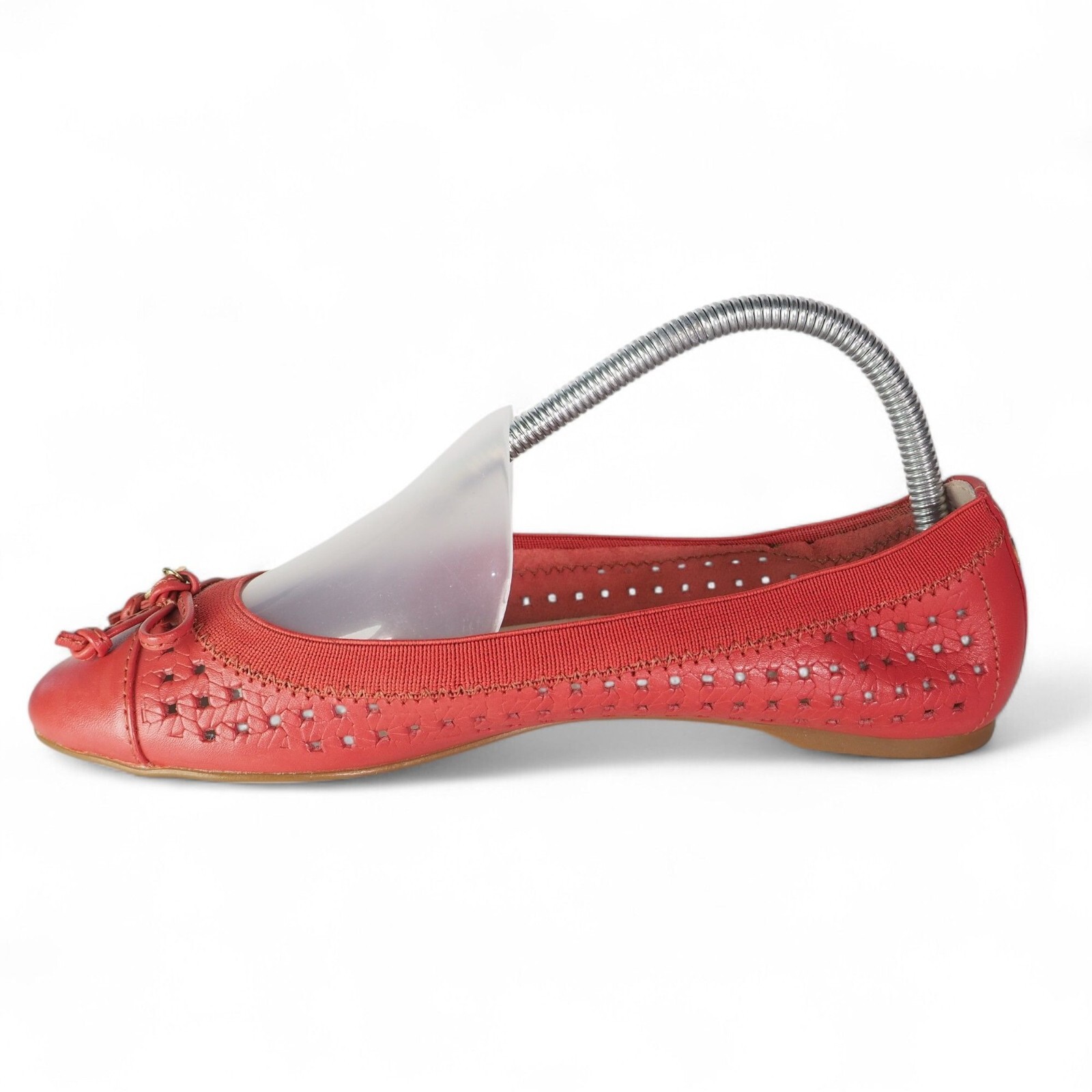 Sperry Top-Sider Elise Perforated Ballet Flats Salmon Pink STS93221 Women’s 8M