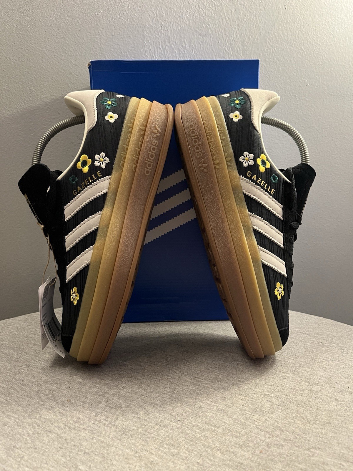 Adidas x Liberty London Gazelle Bold ‘Black Floral’ Women’s Show Size 7 IH1922