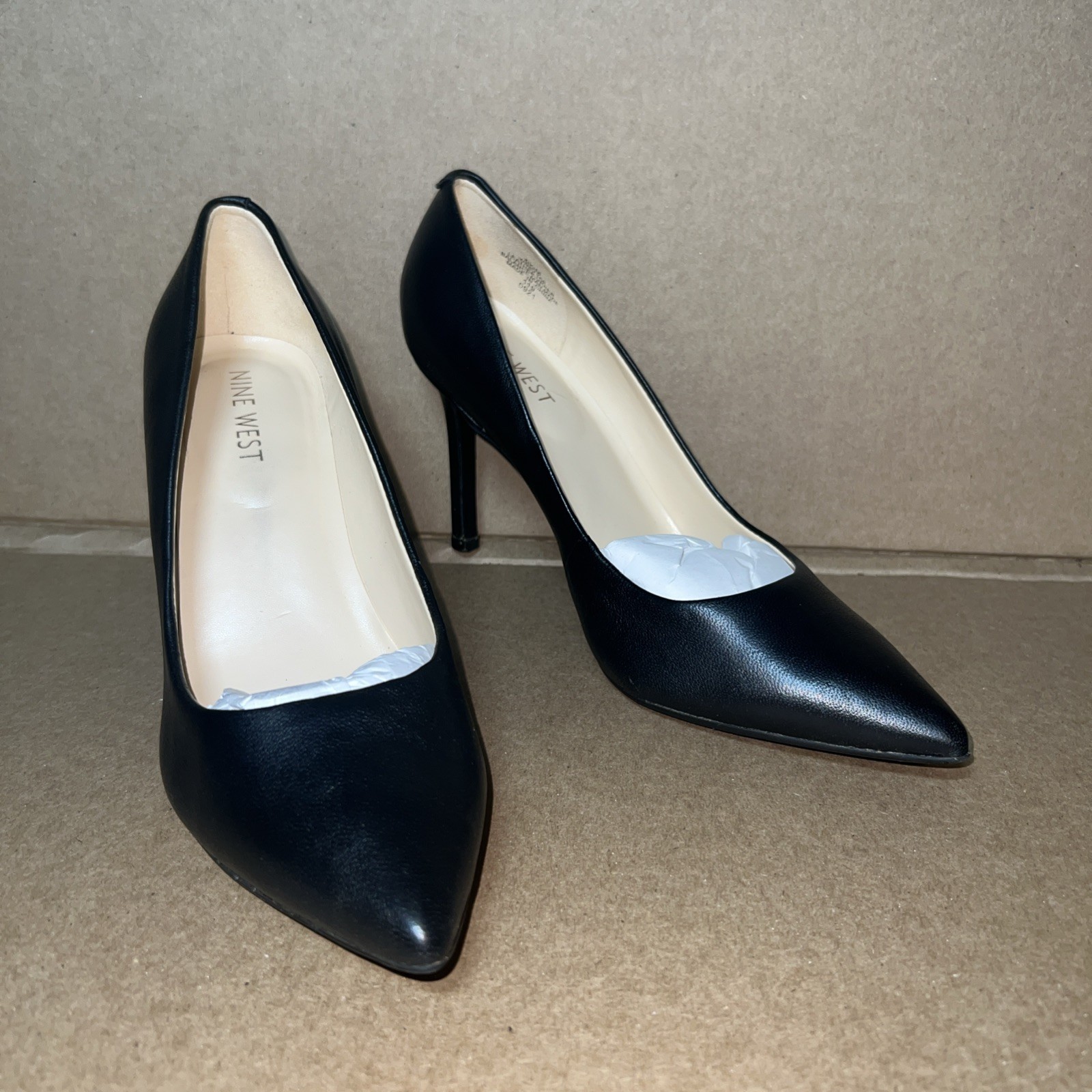 NINE WEST Nwike Pumps Block Heel, Size 9 M Medium New Cecilee Office Comfort