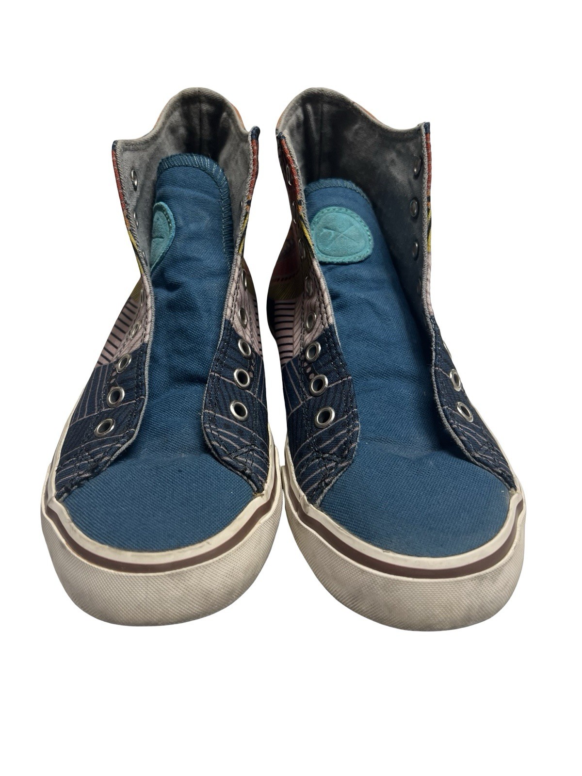 INKKAS Cyprus Canvas High Top Unisex Shoes Womens Size 8 Mens 6 Sneakers Shoes